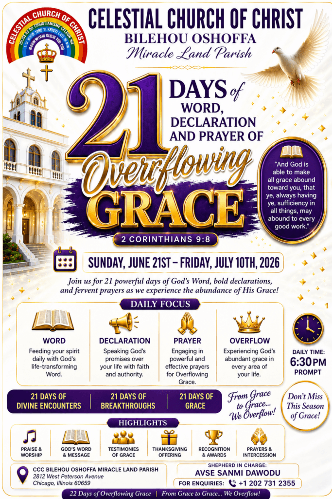 21 Days of Overflowing Grace